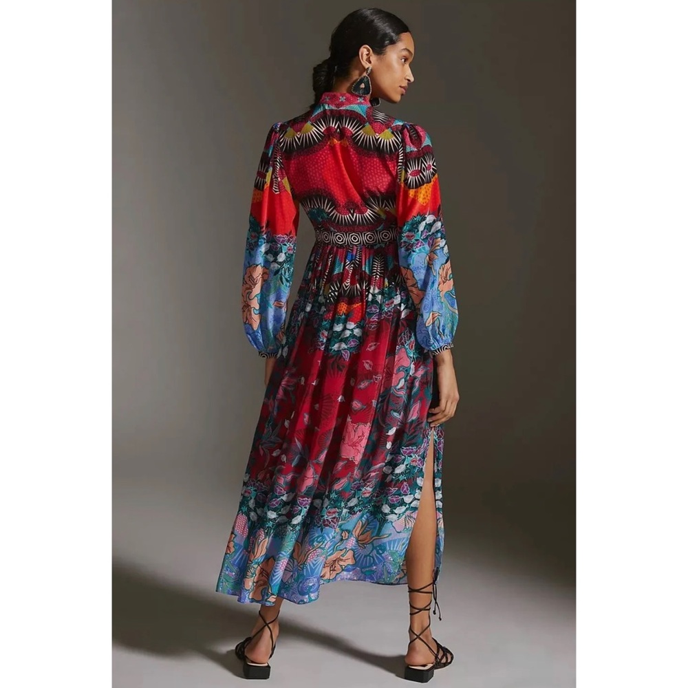 ‼️NOT FOR SALE‼️Anthropologie Bhanuni by Jyoti Patterned Maxi Dress - Picture 4 of 10